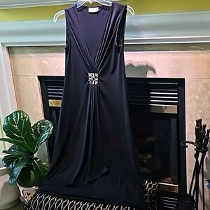 Black Short Sleeve Dress By Wallis Size 12